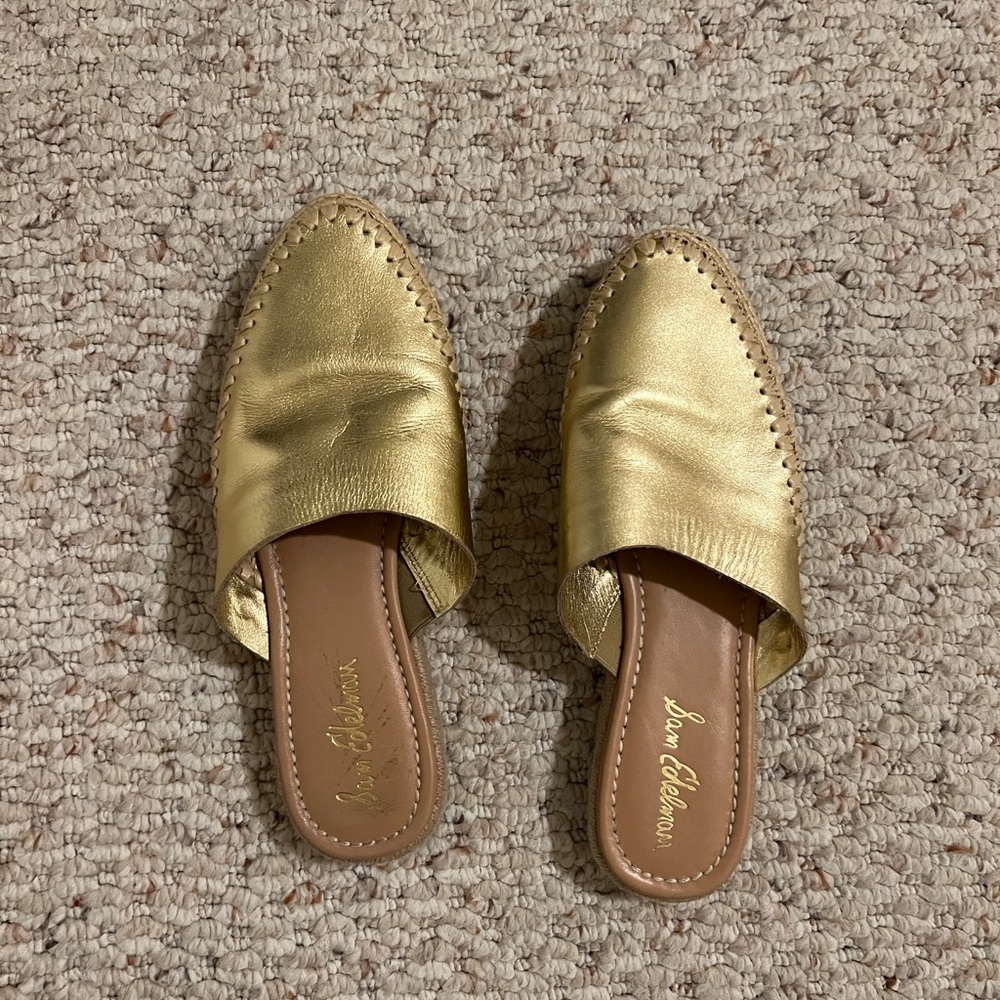 Sam Edelman, Size 9.5, Gold